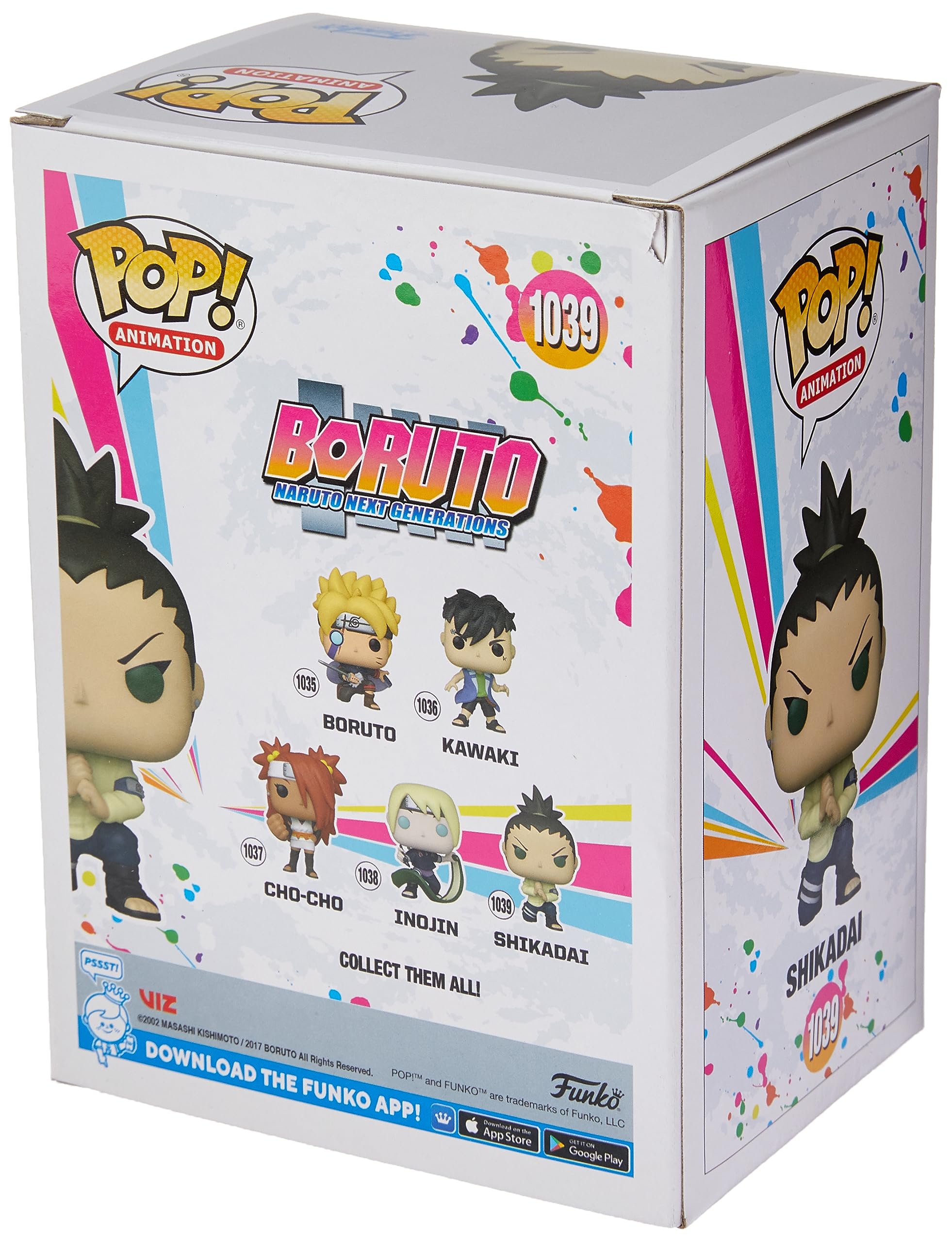 Pop Boruto Shikadai Vinyl Figure Pop Boruto Shikadai Vinyl Figure